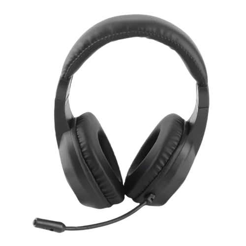 BT Wireless Gaming Headset - LED Light Low Latency Headphones with 40mm Drivers, Omnidirectional Mic, Adjustable Volume for Game