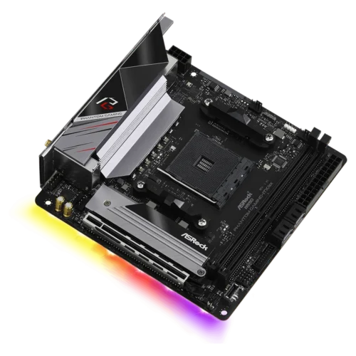 B550 Motherboard AM4 ASROCK B550 PHANTOM GAMING-ITX/AX Support CPU Ryzen 5 5600X 5600 7 5800X 9 5900X DDR4 M.2 Mini-ITXplaca mãe