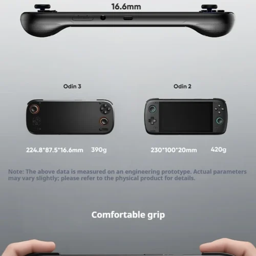 in stock AYN Odin3 Handheld Game Players Qualcomm 8 Elite 6inche AMOLED 120Hz 8000mAh Game Console Hall Joystick 8000mAh Android