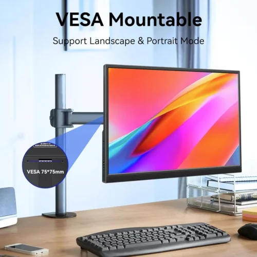 Touchable portable 14 inch monitor 60Hz 1200P split screen monitor suitable for Xbox phones laptops Switch PS4/5