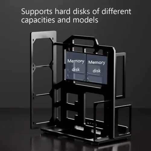 Open style PC case Diy Gaming pc Case for ATX M-ATX ITX water cooling computer case aluminum frame with 360mm radiator space