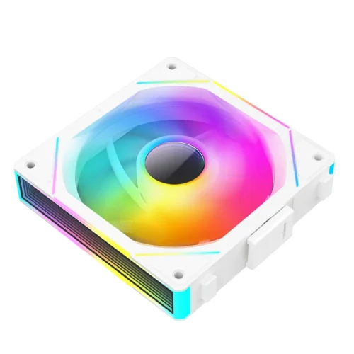TEUCER JM-1 Case Fan Water Cooling 360mm Cooler Fan PC Cooling Fan 120mm 800-2000RPM PWM ARGB Mirror Cycle Light Effect Case Fan