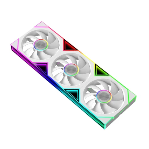 ICE Whale WZ-120/240/360 PC Case Fan  ARGB Motherboard Sync combination structure Cold Exhaust Cooling Fan ventilador