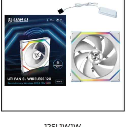 LIAN LI UNI FAN SL Wireless 120 Single Pack , Reverse Blade Triple Pack, LCD 120 Single Pack, Case fan, water cooled fan