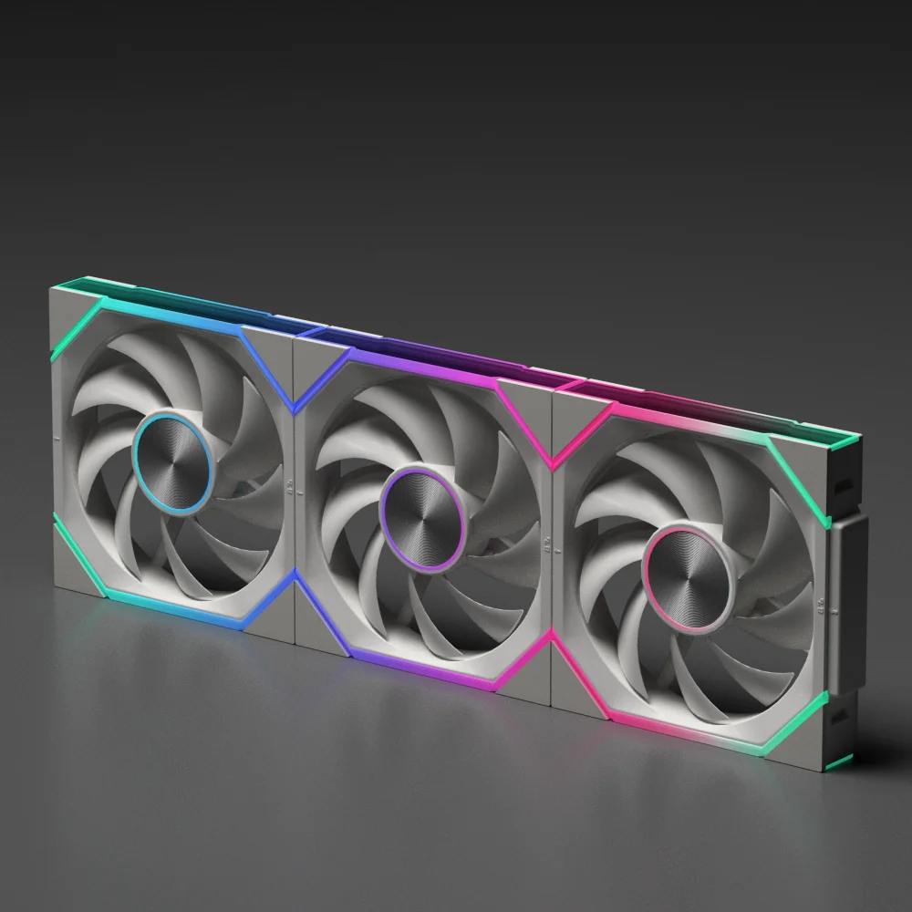 Nollie FAN GC140 ARGB 140mm Fans 34LED Cooling Fan Modular Stackable Splicing PWM Silent