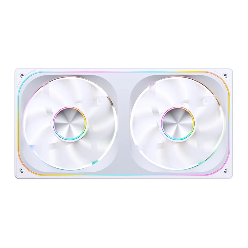 JONSBO ZA-120/240/360 Computer Case Fan 12CM 5V ARGB 120mm Monolithic Structure Water-Cooled Fan  PWM Forward/Reverse Fan Kits