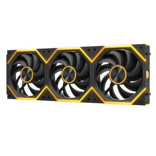 Star Brick P1 Jungle Leopard Interstellar SE Building Block Fan Triple ARGB 12cm Desktop Computer Wireless splicing fan