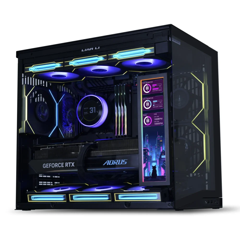 Lian-Li 8.8 Inch Universal Screen 1920x480 resolution IPS LCD Display for PC Case