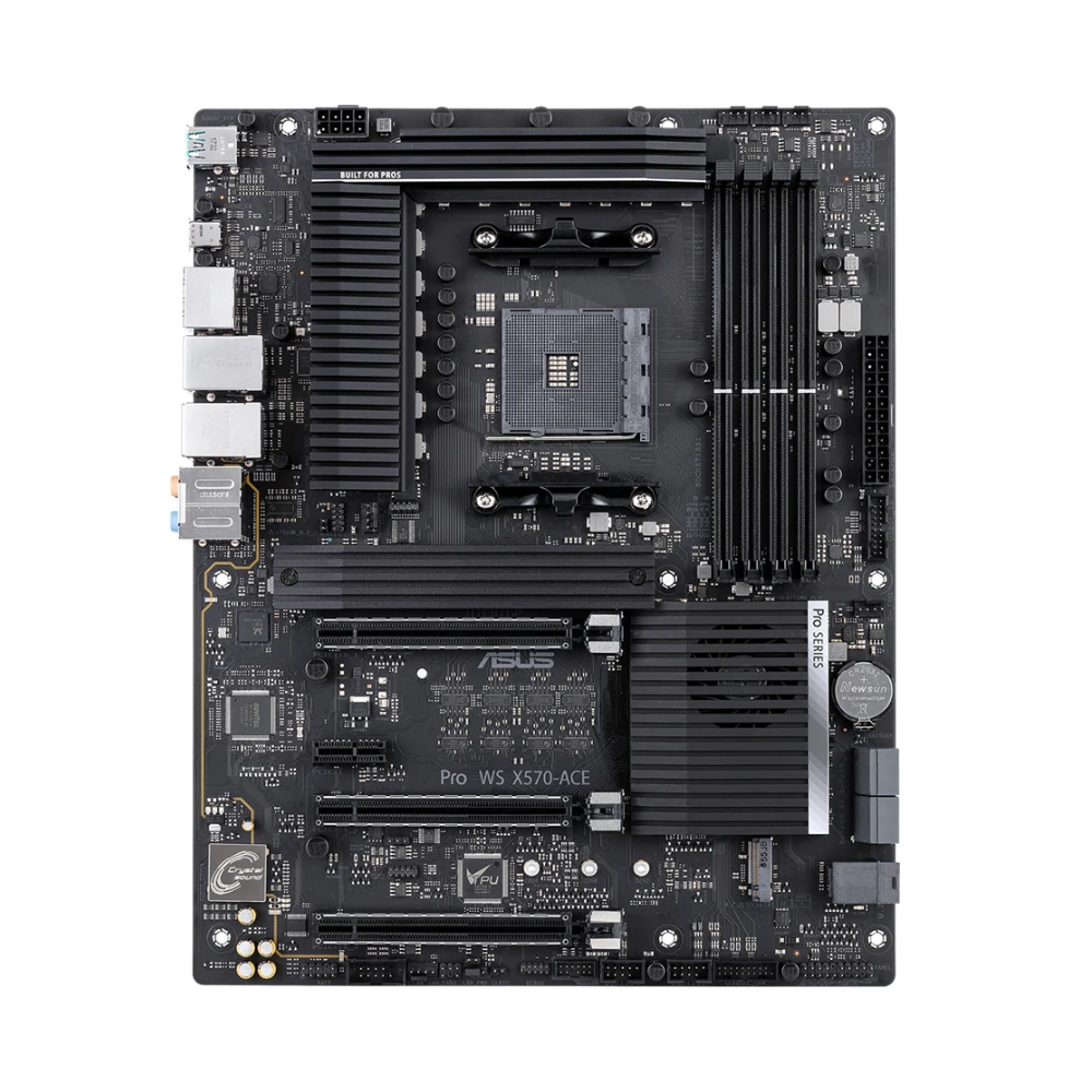 ASUS Pro WS X570-ACE Motherboard AMD X570 Support 5600G 5700X 5700X3D 5800x3D CPU 4xDDR4 128 GB M.2 HDMI PCIe 4.0 ATX AM4