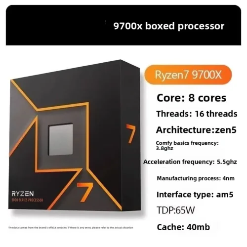 AM  D Ryzen 7500F/7800X3D/9800X3D/New loose chip desktop CPU