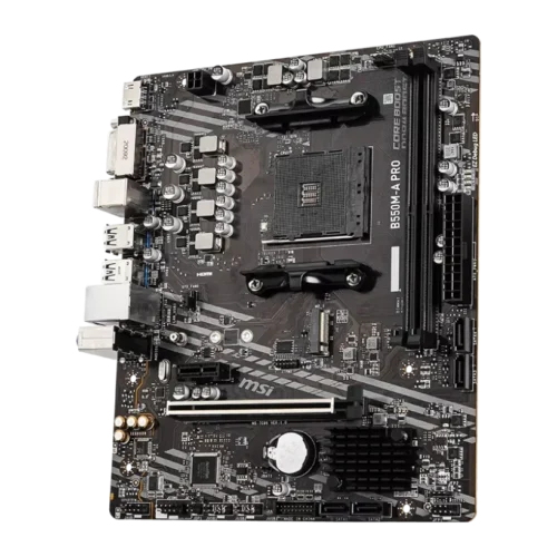 MSI B550M-A PRO AMD Gaming Motherboard AM4 DDR4 M.2 Supports Ryzen CPU R3 R5 R7 5000&3000 Series Desktop Computer Mainboard