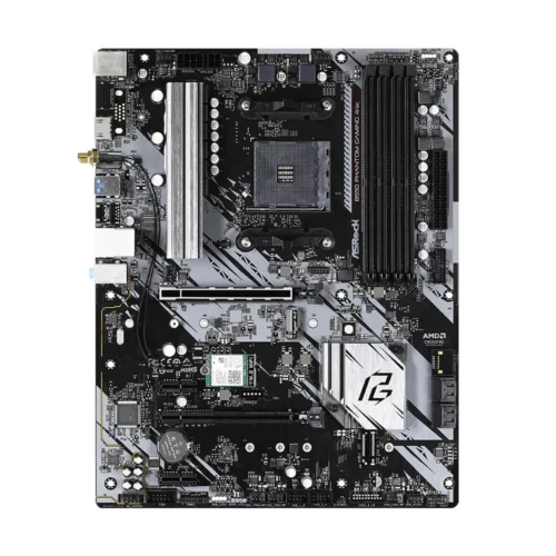 ASROCK B550 PHANTOM GAMING 4/AC AMD B550 Motherboard ATX For Socket AM4 AMD Ryzen 5600X 5800X 5900X 3600 DDR4 PCIe 4.0 M.2 PCI-E