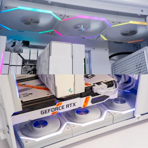 Jungle Leopard Galaxy Prism XH Flowing Running Lights PC Case Fan 120mm  ARGB Cyclic Mirror Light Effect PWM Cooling Fan