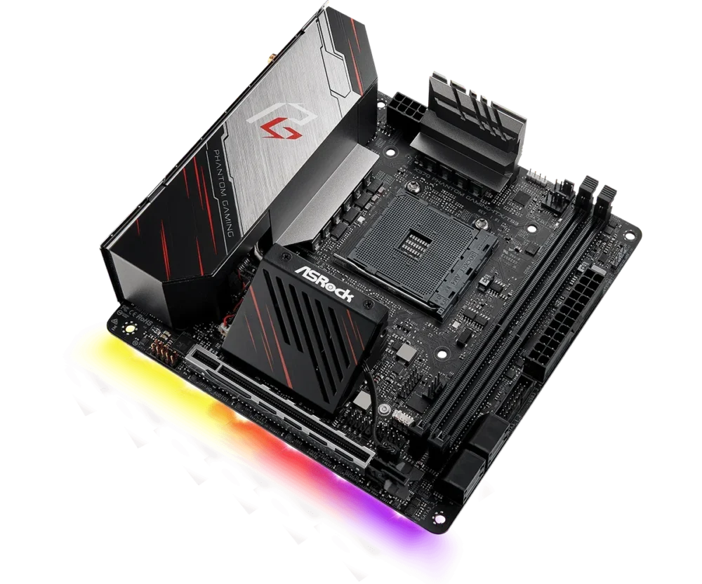 AMD X570 motherboard ASROCK X570 Phantom Gaming ITX/TB3 AM4 DDR4 64G Ryzen 5 5600 4700G 2600 3200G cpu PCI-E 4.0 Mini ITX