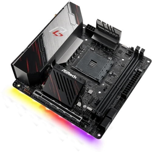 AMD X570 motherboard ASROCK X570 Phantom Gaming ITX/TB3 AM4 DDR4 64G Ryzen 5 5600 4700G 2600 3200G cpu PCI-E 4.0 Mini ITX