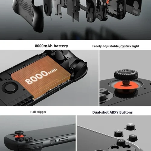 in stock AYN Odin3 Handheld Game Players Qualcomm 8 Elite 6inche AMOLED 120Hz 8000mAh Game Console Hall Joystick 8000mAh Android