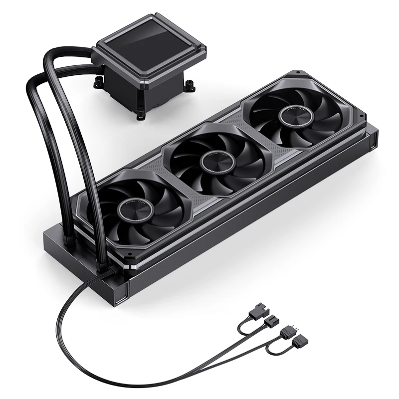 Jonsbo TX-360 Screen Display Integrated Water Cooling 360mm Radiator ARGB AIO Water Cooler Intel LGA1200 115X 1700 1851 AM5 AM4