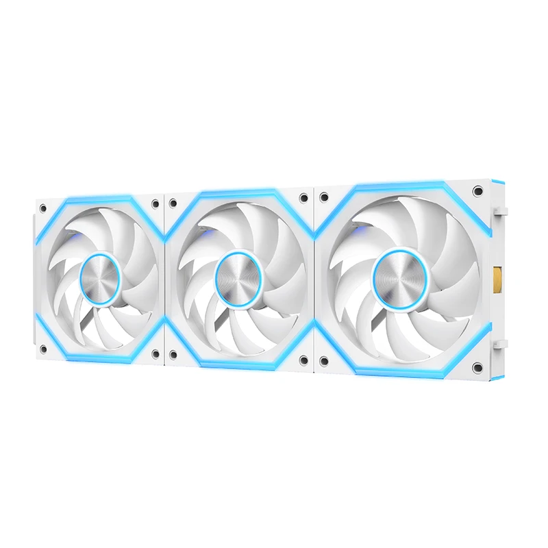 Star Brick P1 Jungle Leopard Interstellar SE Building Block Fan Triple ARGB 12cm Desktop Computer Wireless splicing fan