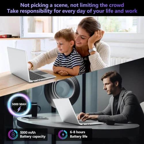 Ultra Slim Laptop Intel Core i9-10980HK 14.1" 16GB RAM 2TB SSD Portable laptops Windows 11 Pro Office Study Notebook Computer