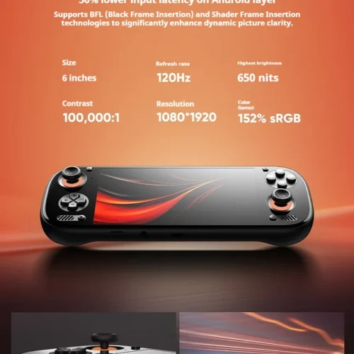 in stock AYN Odin3 Handheld Game Players Qualcomm 8 Elite 6inche AMOLED 120Hz 8000mAh Game Console Hall Joystick 8000mAh Android