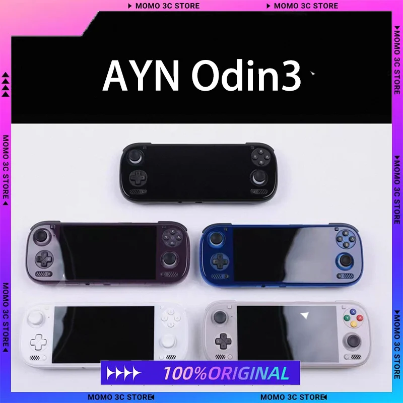 in stock AYN Odin3 Handheld Game Players Qualcomm 8 Elite 6inche AMOLED 120Hz 8000mAh Game Console Hall Joystick 8000mAh Android