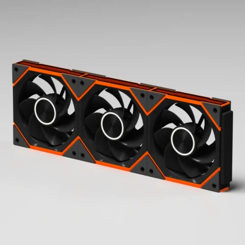 Nollie FAN GC120 ARGB Cooling Fan Modular Stackable Splicing PWM Silent 120mm RGB Fans