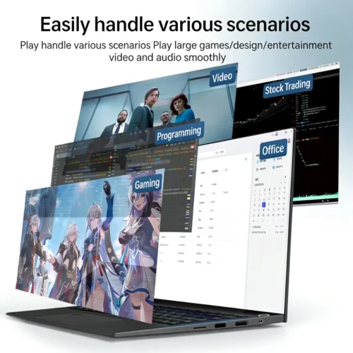 Core i9-10980HK Laptop 16GB RAM 1TB/2TB SSD Backlit Keyboard Fingerprint Unlocking Function Gaming and Business Dual Use Laptop