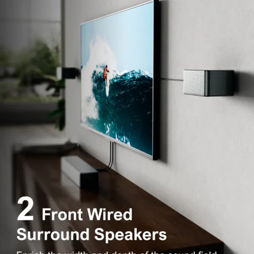 ULTIMEA 7.1 Surround Sound System Sound bar for TV with Dolby Atmos&APP Control, Home Cinema Bluetooth Speaker with Subwoofer