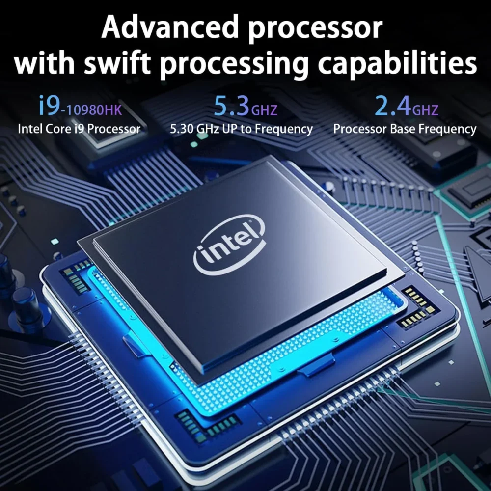 NEW Intel Core i9 10980HK laptop 14.1 inch 16GB RAM 2TB SSD Portable Gaming laptops Windows 11 Por Office PC Notebook computer