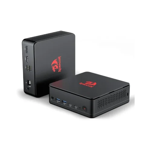 Redragon MPC745 Mini PC AI NPU AMD Ryzen 7 8845HS Processor(MAX 5.1 GHz), Mini Desktop Computer ,Radeon 780M Graphics & 16GB DDR