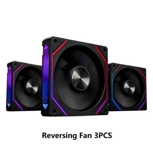 LDPCSJ Prism 5 pro 120mm RGB Fan ARGB PC Case Ventiladores 4PIN PWM 5V-3PIN CPU Water Cooler Gaming PC Cooling Kit RGB Fans