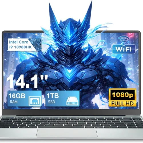 New Arrival 14.1” Gaming i9 Laptop Windows 11 Intel Core i9-10980hk 16GB RAM 1/2TB M.2 SSD Laptops 4K HD Gaming Notebook PC
