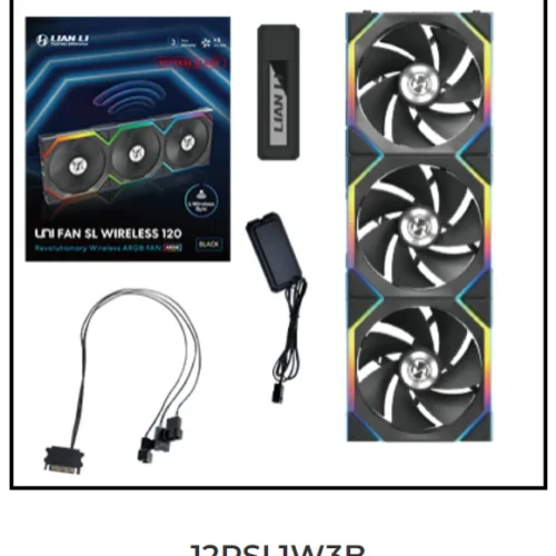 LIAN LI UNI FAN SL Wireless 120 Single Pack , Reverse Blade Triple Pack, LCD 120 Single Pack, Case fan, water cooled fan