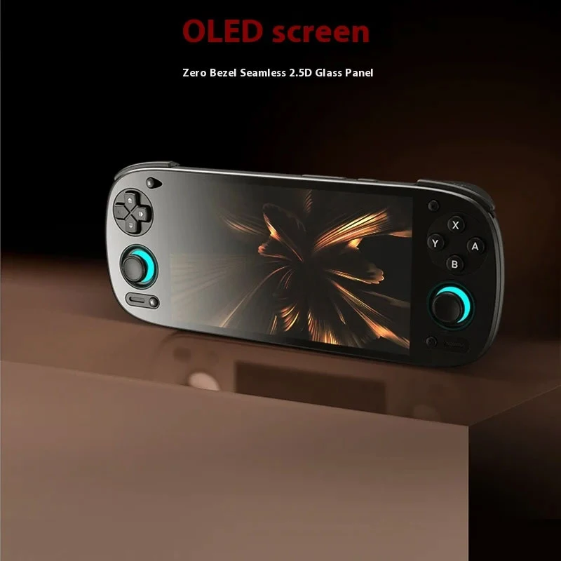 Retroid Pocket 5 Handheld Game Console 5.5'' AMOLED Screen Android13 Joystick RGB Lighting Effect Active Cooling Video Games