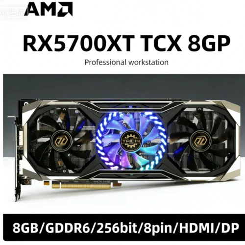 AMD Radeon RX 5700 CLD 8GO & RX 5700 XT TCX 8GP & STRIX RX5700XT O8G GAMING 8GB GDDR6 256-bit graphics card For PCI-E4.0 HDMI DP