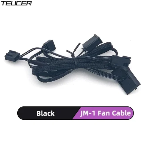 TEUCER JM-1 PC Case Fan 120mm ARGB Mirror Cycle Light Effect Cooling Fan 4PIN PWM Low noise Chassis Water Cooling Ventilador