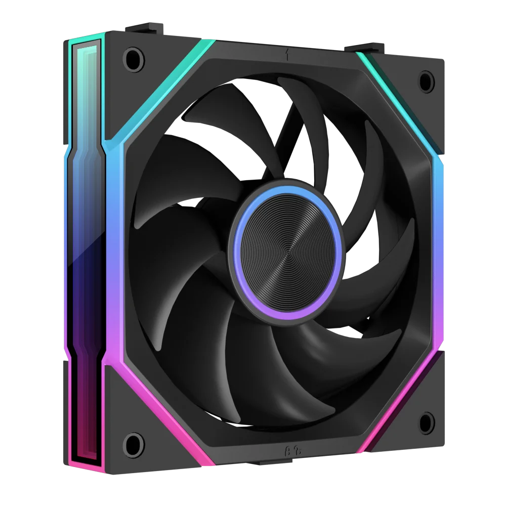 Nollie FAN GC120 ARGB Cooling Fan Modular Stackable Splicing PWM Silent 120mm RGB Fans