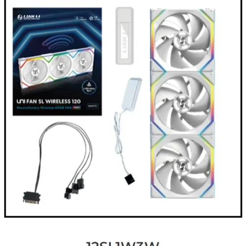 LIAN LI UNI FAN SL Wireless 120 Single Pack , Reverse Blade Triple Pack, LCD 120 Single Pack, Case fan, water cooled fan