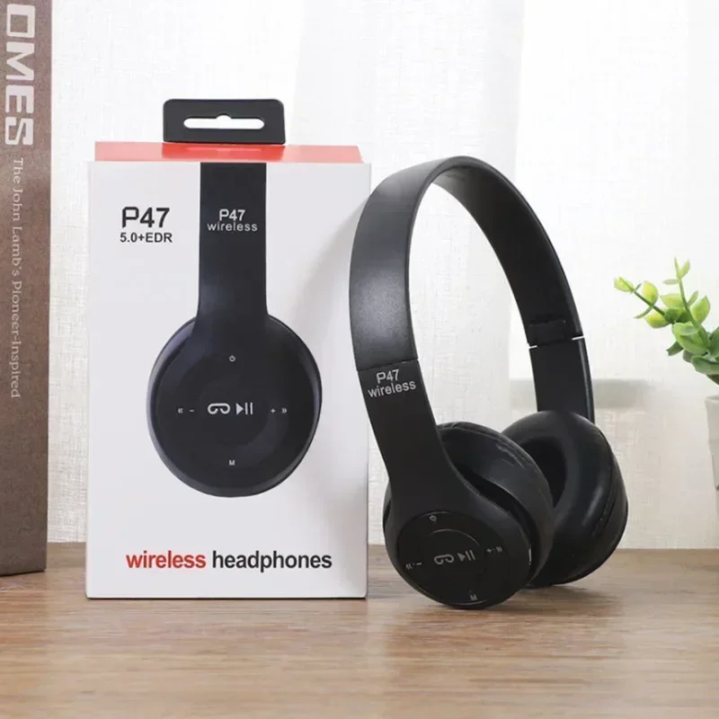 Multifunctional Portable Foldable Headmounted Wireless Bluetooth 5.0 Headset For Bluetooth connection TF Card Wired Connection