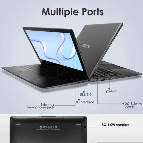 Azeyou 11.6” Laptop HD Display, N4000 Processor Student Laptop Computer 4GB,4000mAh,Russian English Keyboard OS 11 Pro Laptops