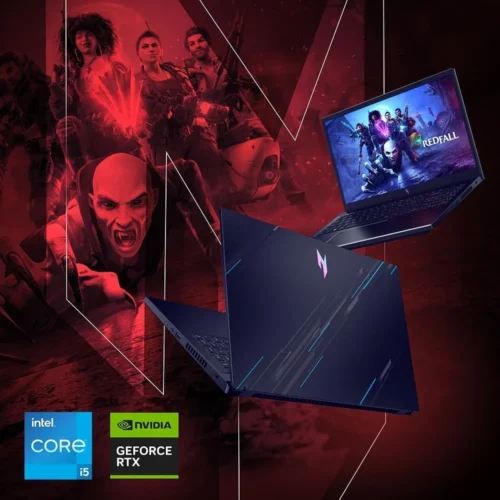 Gaming Laptop 15.6 Inch FHD 144Hz IPS Display Intel Core i5-13420H NVIDIA RTX 4050 8GB DDR5 512GB SSD WiFi 6 Backlit