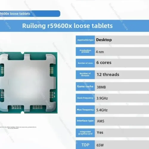 AMD R7 9700x R5 9600x R9 9900x 7800x3d 8600g8700 9800x3d Cpu