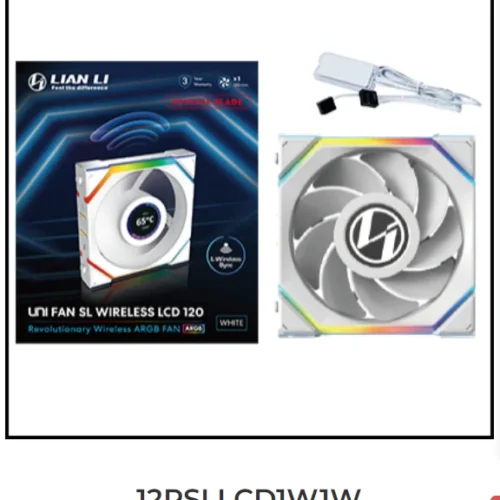 LIAN LI UNI FAN SL Wireless 120 Single Pack , Reverse Blade Triple Pack, LCD 120 Single Pack, Case fan, water cooled fan