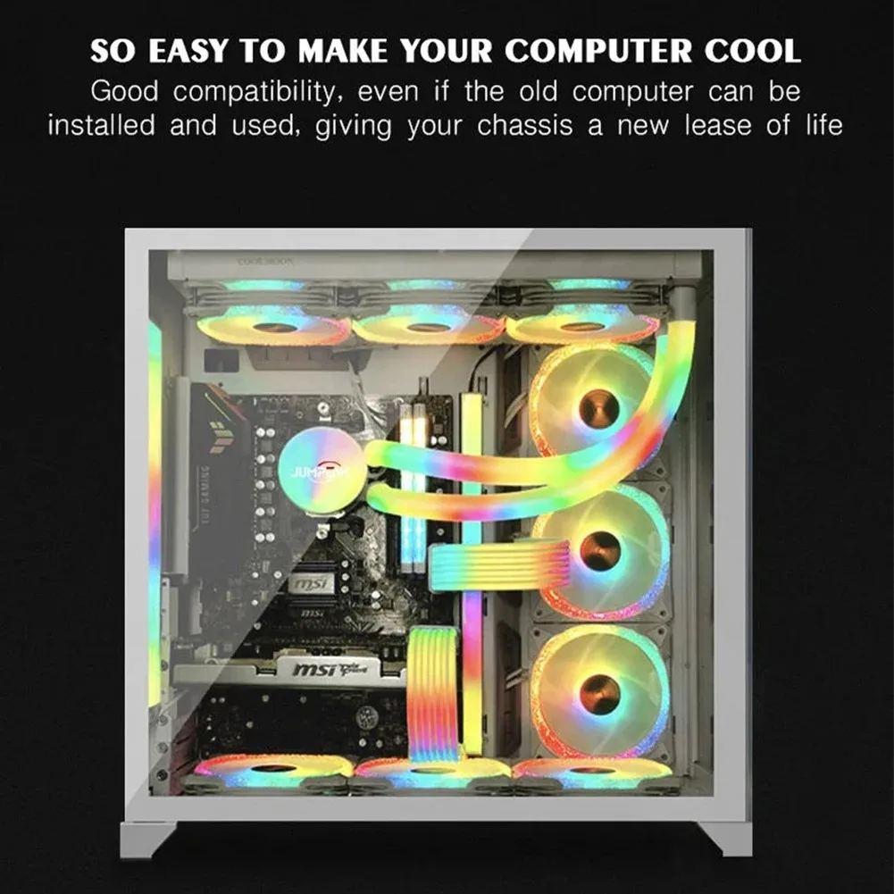 PC RGB Light Strip Suitable For Computer Power Supply ATX 24PIN GPU Video Card Cables And Case for 6Pin 8Pin 12Pin 16Pin 24Pin