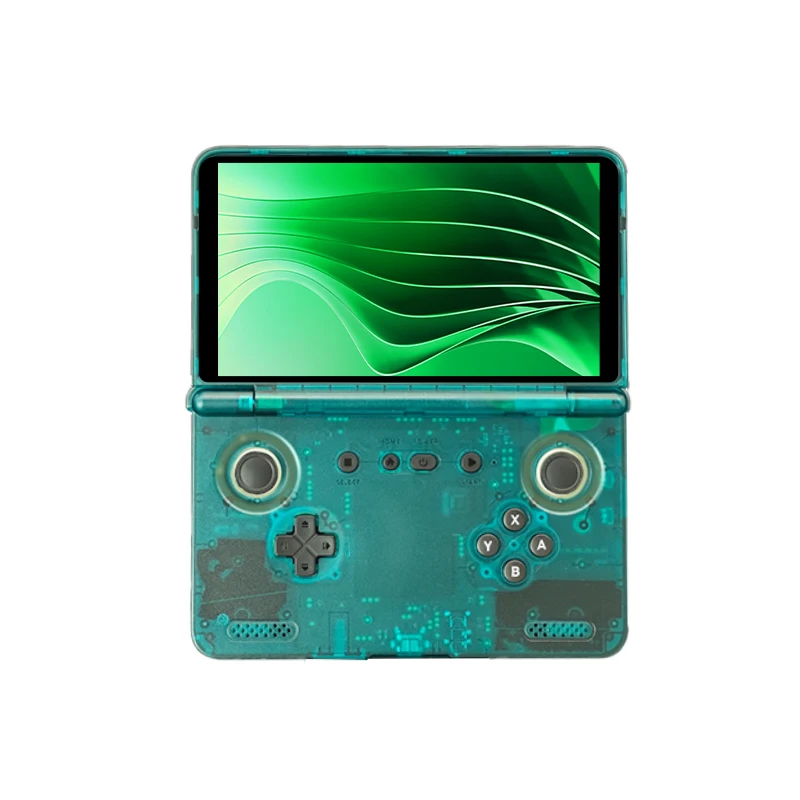 Retroid Pocket Flip2 SD865 5.5”1080p OLED WIFI6 Android Handheld Portable Gaming Console With Hall Rockers Folding Game