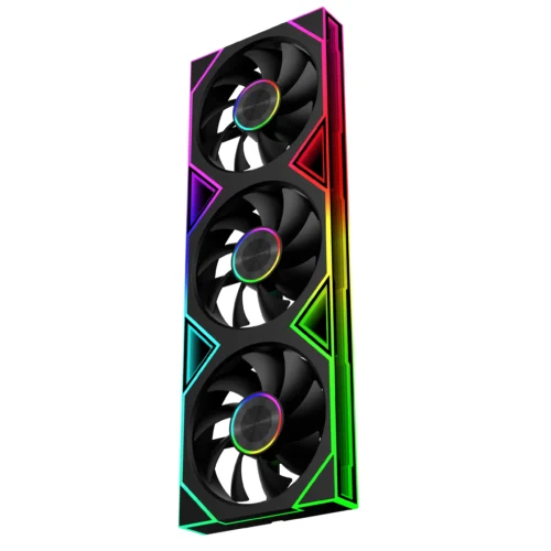 ICE Whale WZ-120/240/360 PC Case Fan  ARGB Motherboard Sync combination structure Cold Exhaust Cooling Fan ventilador