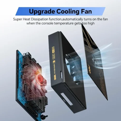 2026 Upgraded Kinhank Super Console X5 PRO with 16000+ Games,Retro Game Console Compatible with Most Emulators,Android 12.0 OS,8