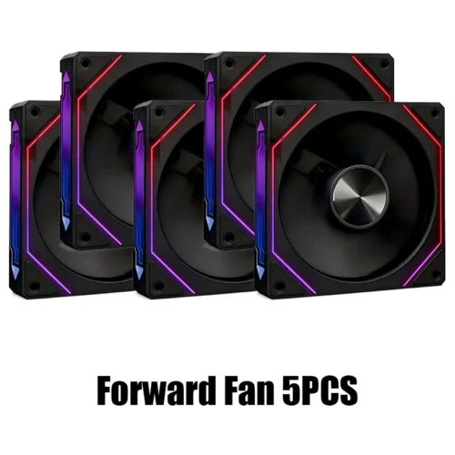 LDPCSJ Prism 5 pro 120mm RGB Fan ARGB PC Case Ventiladores 4PIN PWM 5V-3PIN CPU Water Cooler Gaming PC Cooling Kit RGB Fans