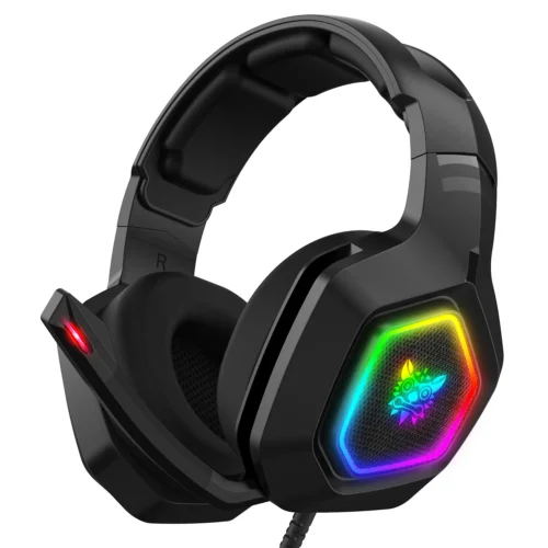 ONIKUMA K10 Wired Gaming Headset 3.5mm Wired Headset Noise Canceling Microphone Stereo Surround Sound Headset For PC PS5