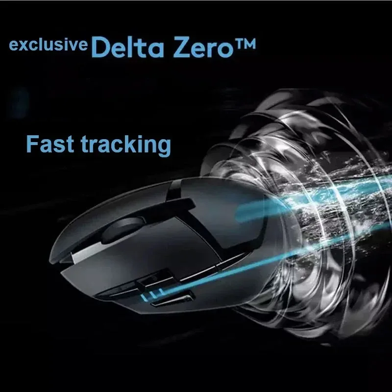 Logitech G402 Wired Gaming Mouse, Ergonomic, High Precision, Suitable for E-Sports and Office, Compatible with Laptops